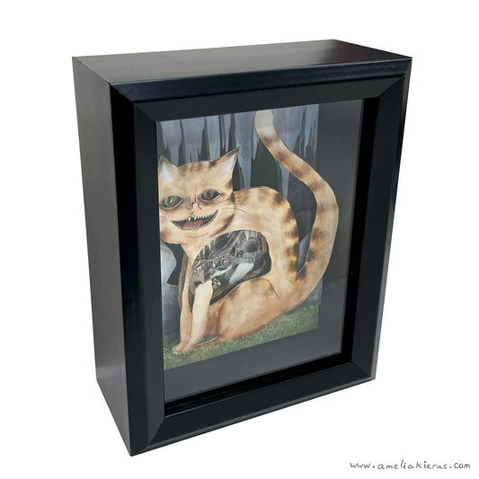 Belly of the Beast - Limited Edition Shadow Box Wall Art