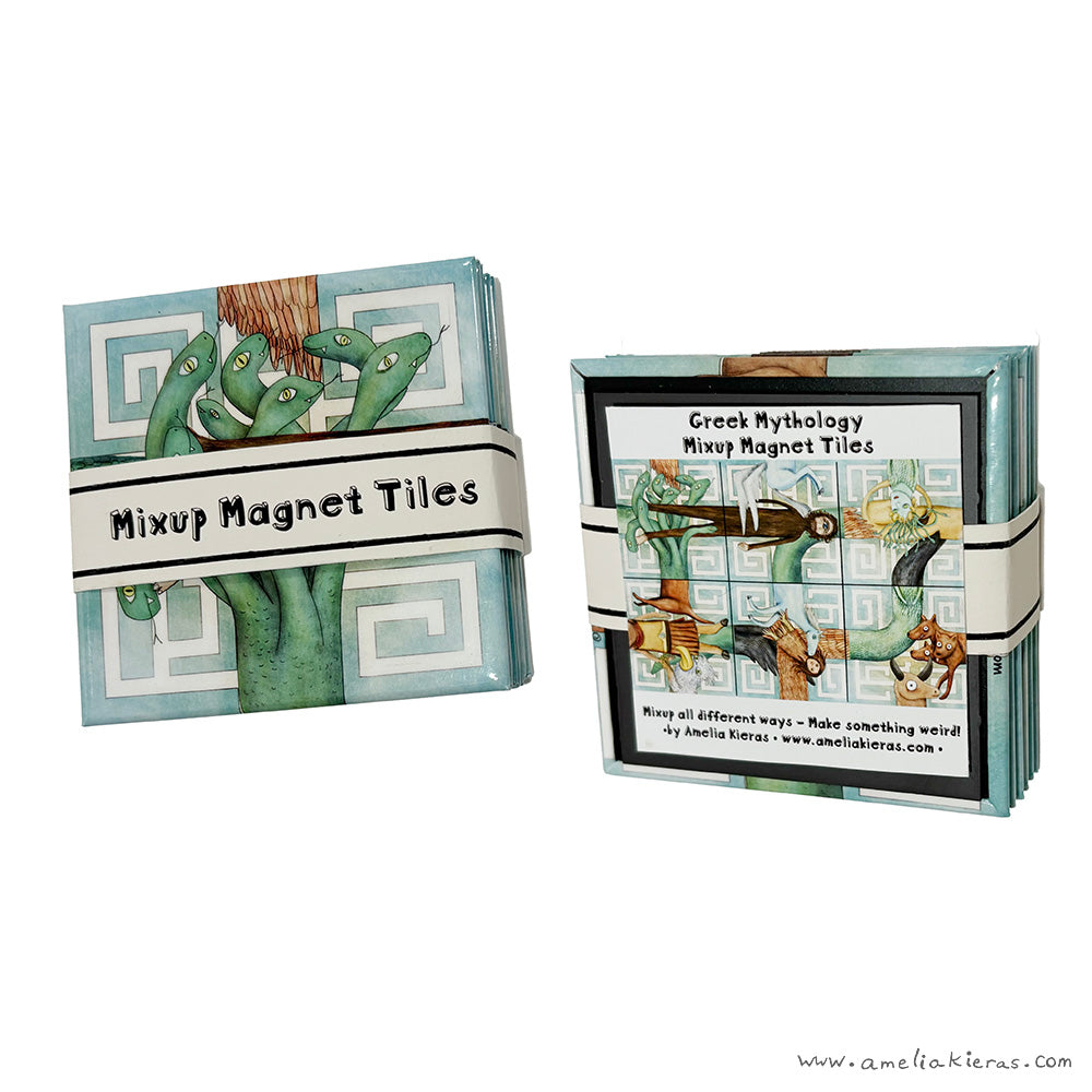 Magnet Mixup Tiles - Greek Mythology