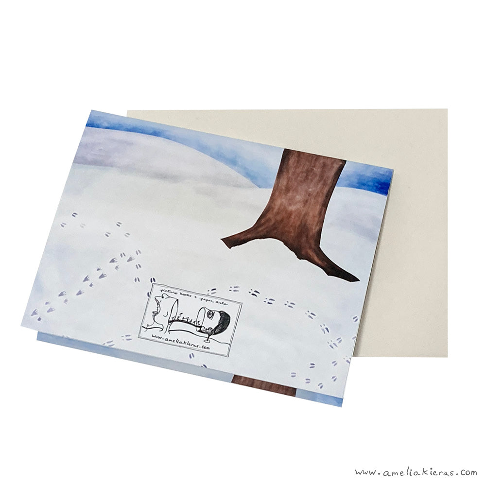 Hibernating Animals Holiday 3D Pop Up Card