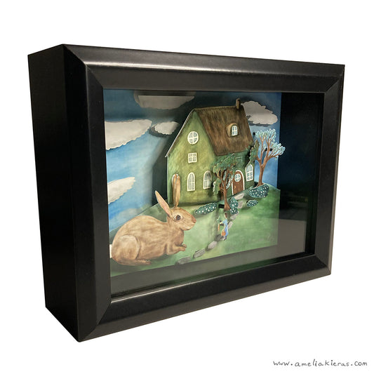House Guest - Limited Edition Shadow Box Wall Art