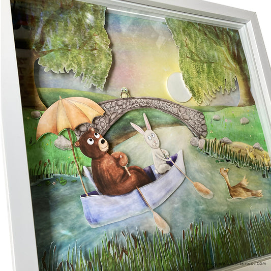 Row, Row, Row - Limited Edition Shadow Box Wall Art