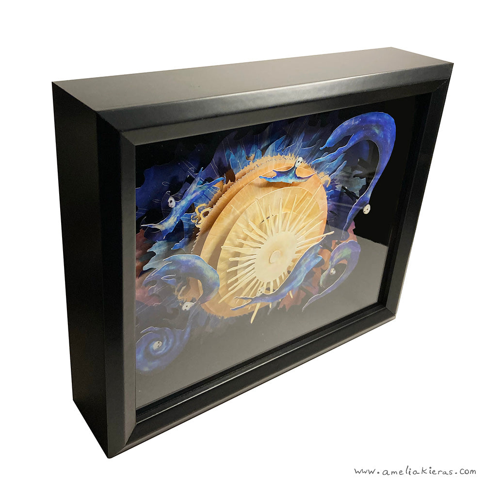 Star Anatomy - Limited Edition Cut Paper Wall Art