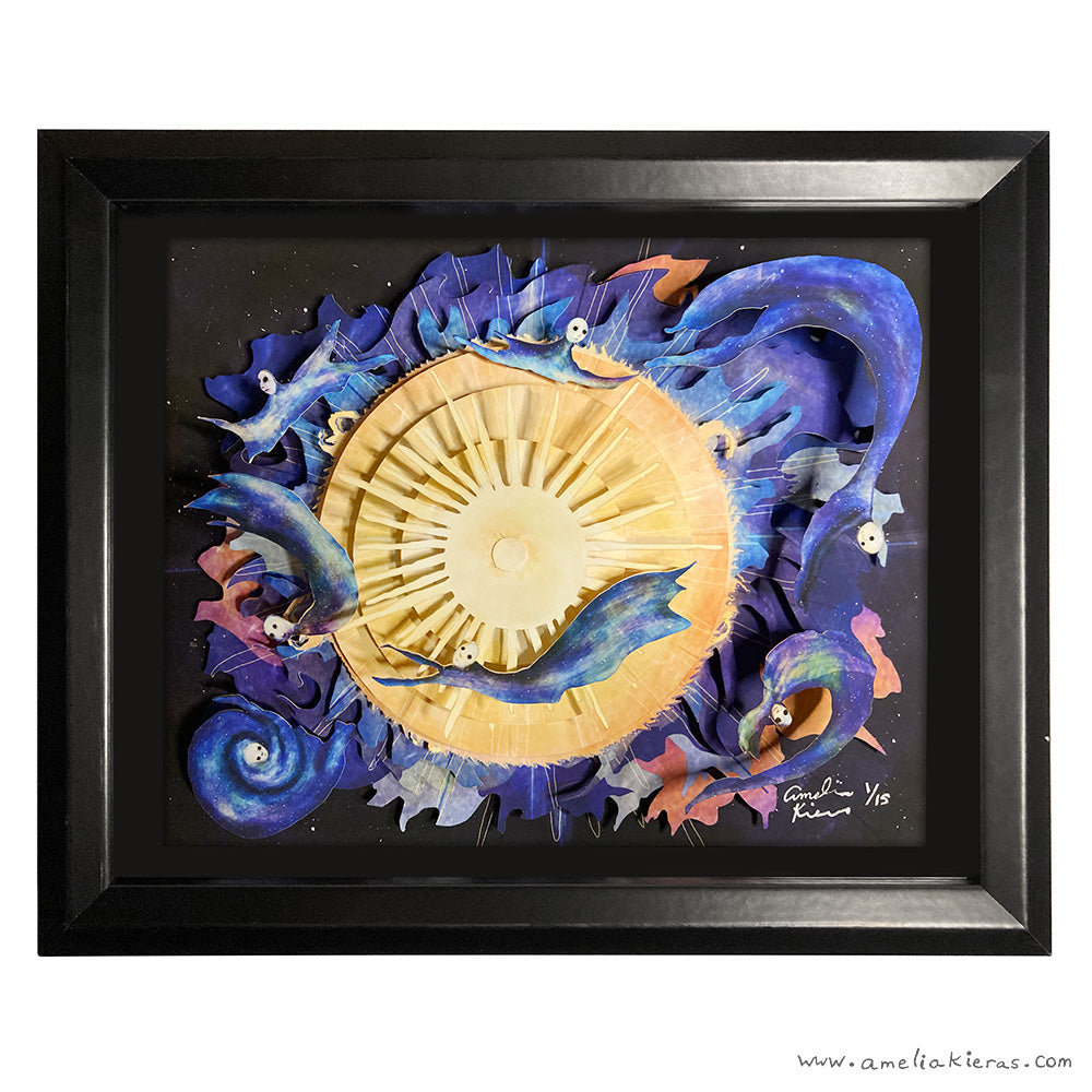 Star Anatomy - Limited Edition Cut Paper Wall Art