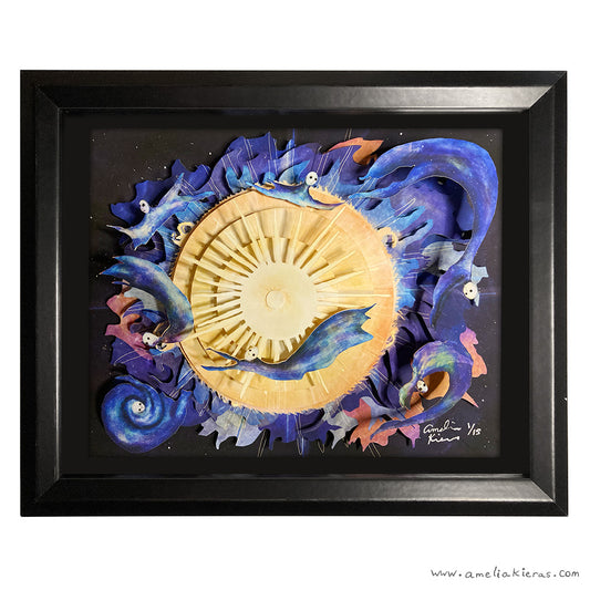 Star Anatomy - Limited Edition Cut Paper Wall Art