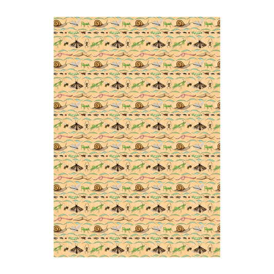 Bug Parade Wrapping Paper - Set of Three Sheets