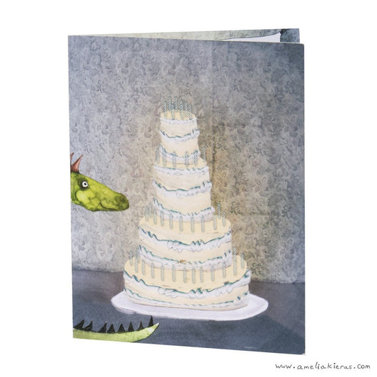 Happy Birthday Dragon 3D Pop Up Card