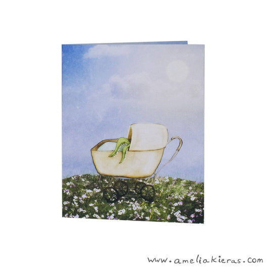 Monster Baby 3D Pop Up Card