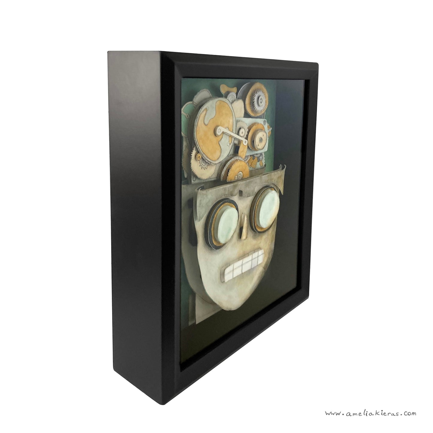 Robot Brain - Limited Edition Cut Paper Wall Art