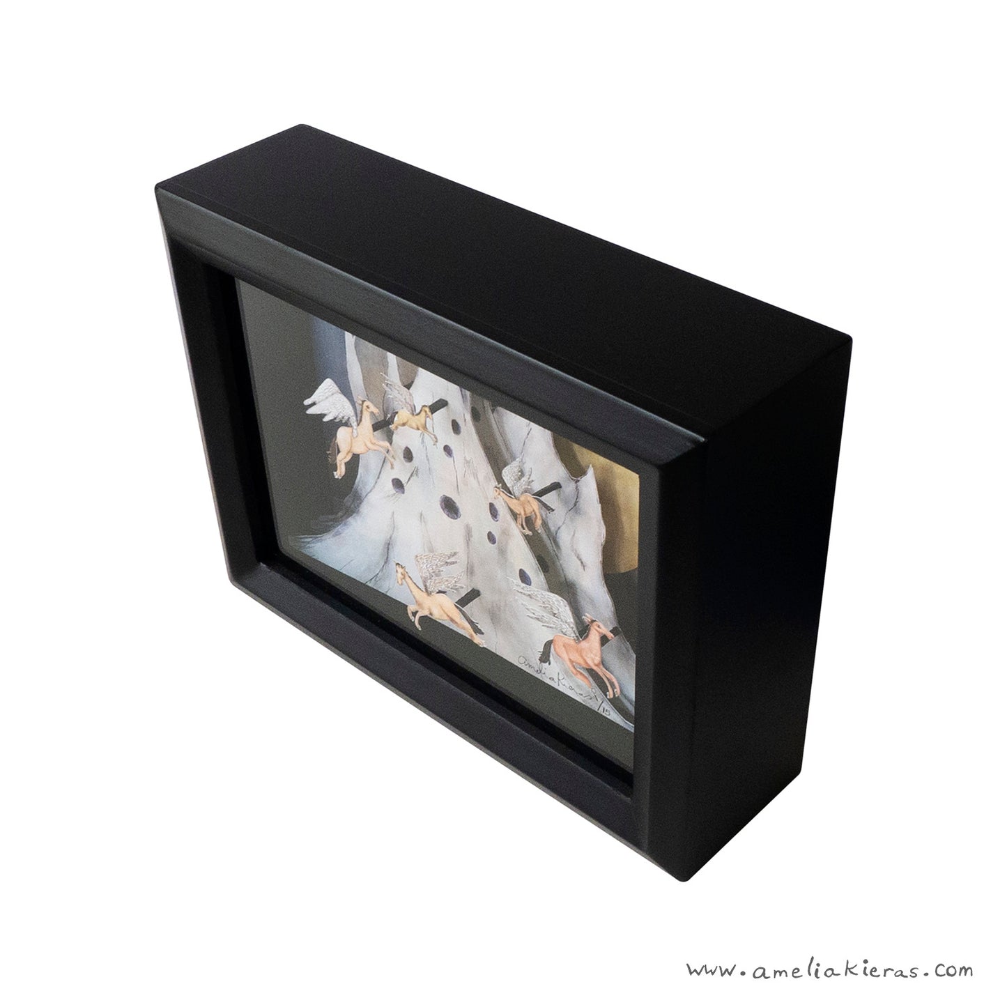 Pegasus Mountain - Limited Edition Shadow Box Wall Art