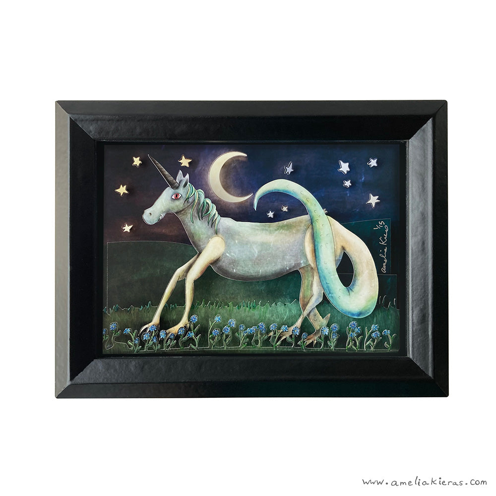 Night Creature - Limited Edition Shadow Box Wall Art