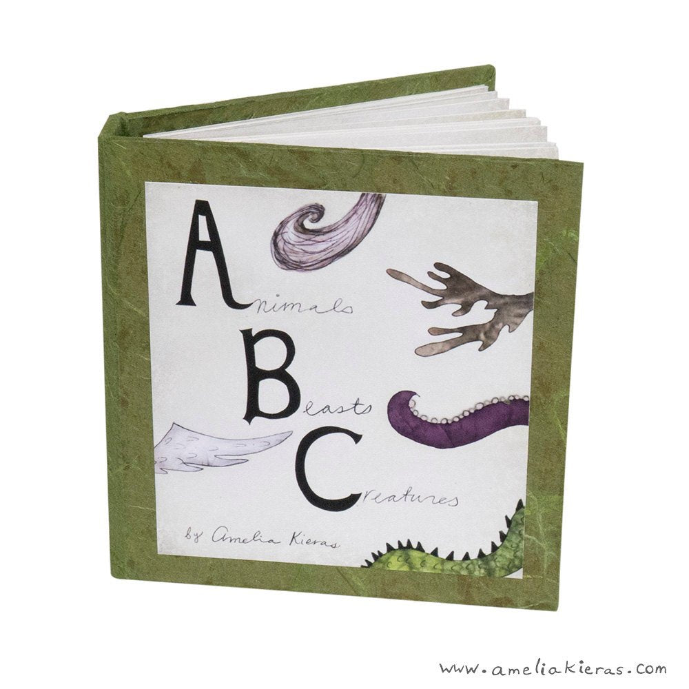 Handmade Alphabet Book - Animals, Beasts and Creatures