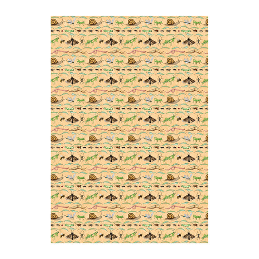 Bug Parade Wrapping Paper - Set of Three Sheets