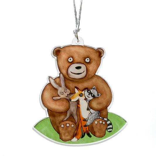 Bear Friends Acrylic Ornament
