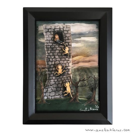 The Visitors - Limited Edition Shadow Box Wall Art