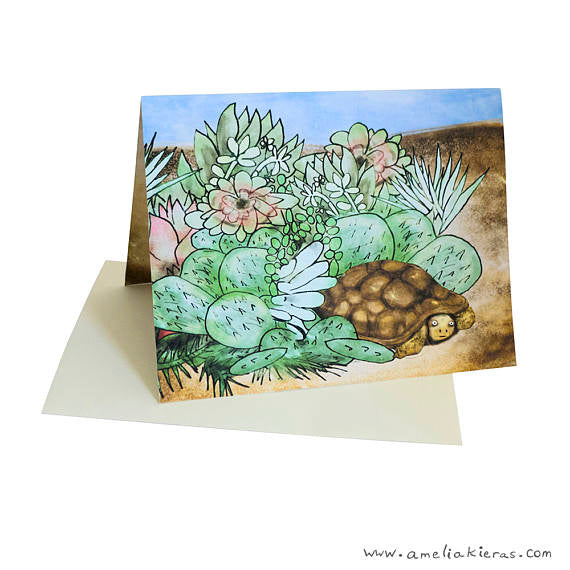 Desert Tortoise Congratulations 3D Pop Up Card