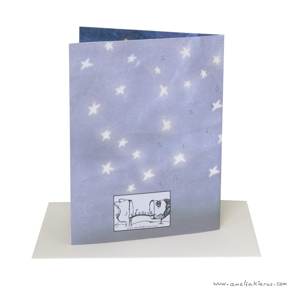 Fox Dance 3D Pop Up Card