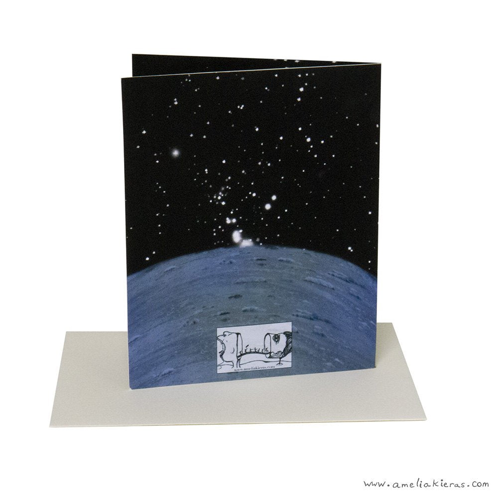 Space Robot Christmas 3D Pop Up Card